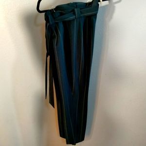 Express Navy dress pants with pinstripes 8P